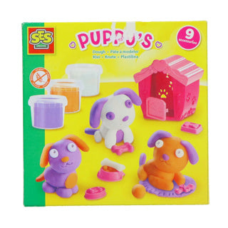 Cuccioli di set di argilla ses