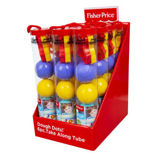 Mattel Fisher-Price Mase 4 bolas en tubo con formas
