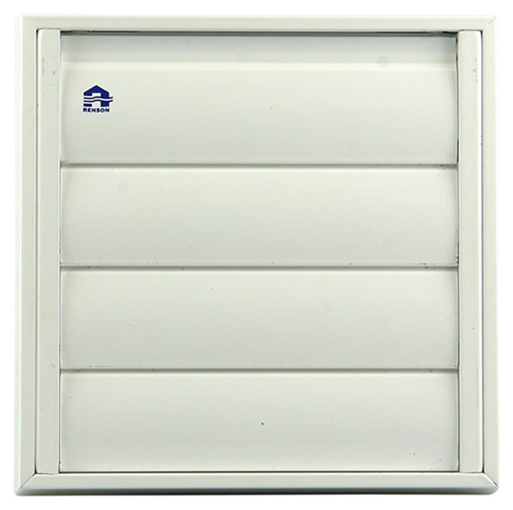 Renson 1006251 - Rejilla campana extractora de superficie 433 aluminio ral 9010 173x173mm | 2 piezas