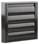 Renson 1006252 - rejilla campana extractora de superficie 433 aluminio ral 8019 173x173mm | 2 piezas