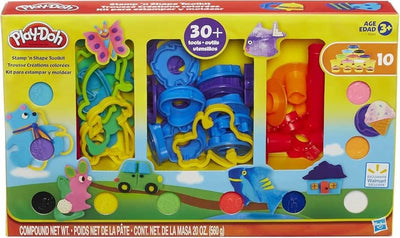 Kit di strumenti play-doh con +30 parti 10 vasi di terracotta
