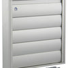 Renson 1006253 - Rejilla campana extractora de superficie 433 aluminio f1 210x210mm | 2 piezas