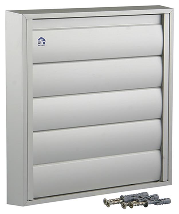 Renson 1006253 - Rejilla campana extractora de superficie 433 aluminio f1 210x210mm | 2 piezas