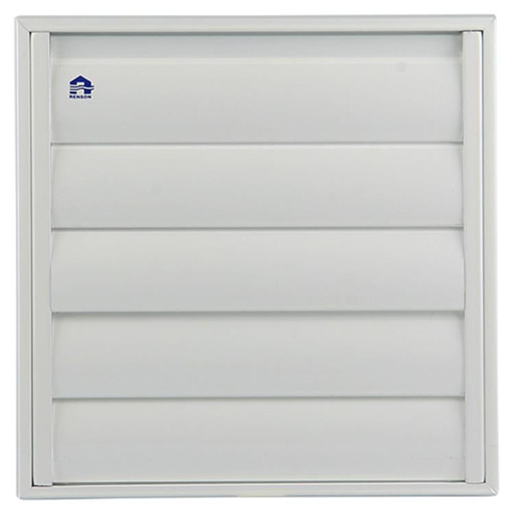 Renson 1006254 - rejilla campana extractora de superficie 433 aluminio ral 9010 210x210mm | 2 piezas
