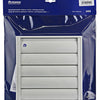 Renson 1006254 - rejilla campana extractora de superficie 433 aluminio ral 9010 210x210mm | 2 piezas