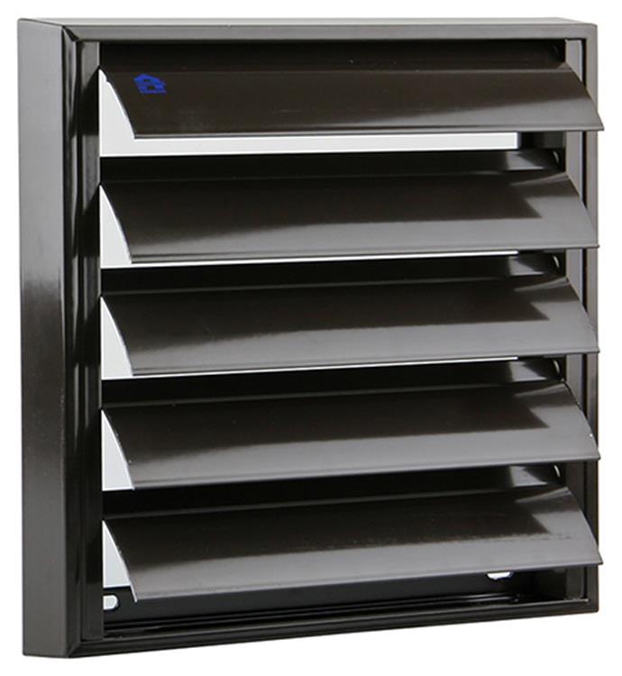 Renson 1006255 - rejilla campana extractora de superficie 433 aluminio ral 8019 210x210mm | 2 piezas