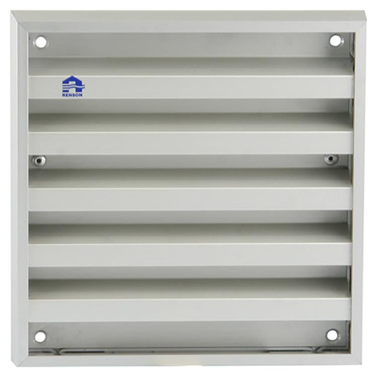 Renson 1006232 - rejilla mural de superficie 431 aluminio f1 165x165mm | 2 piezas