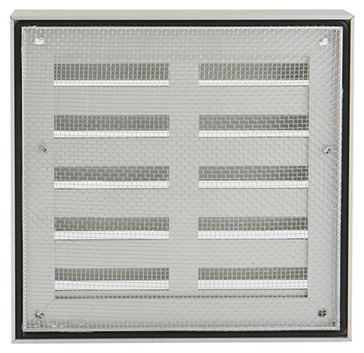 Renson 1006232 - rejilla mural de superficie 431 aluminio f1 165x165mm | 2 piezas
