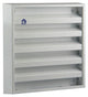 Renson 1006233 - rejilla mural de superficie 431 alu ral 9010 165x165mm | 2 piezas