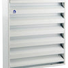 Renson 1006236 - rejilla mural de superficie 431 aluminio ral 9010 225x225mm | 2 piezas