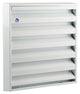 Renson 1006236 - rejilla mural de superficie 431 aluminio ral 9010 225x225mm | 2 piezas