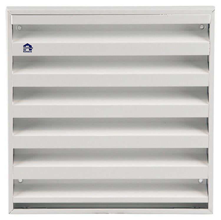 Renson 1006236 - rejilla mural de superficie 431 aluminio ral 9010 225x225mm | 2 piezas
