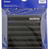 Renson 1006237 - rejilla mural de superficie 431 aluminio ral8019 225x225mm | 2 piezas
