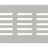 Renson 1006245 - tira de ventilación aluminio ral 9010 381 80- 400mm | 2 piezas