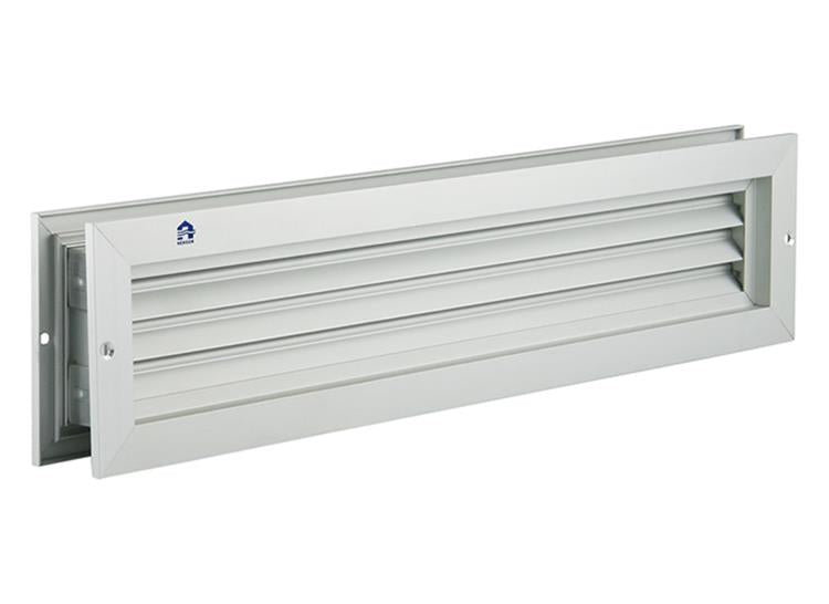 Renson 1006214 - rejilla de puerta 461 aluminio f1 425x76mm | 2 piezas