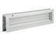 Renson 1006214 - rejilla de puerta 461 aluminio f1 425x76mm | 2 piezas