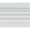 Renson 1006215 - rejilla puerta 461 aluminio ral 9010 425x76mm | 2 piezas