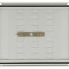 Renson 1006217 - superficie de rejilla ajustable. 4032 aluminio f1 175x150mm | 2 piezas