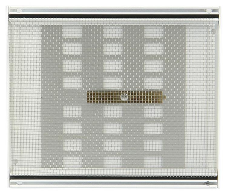 Renson 1006219 - superficie de rejilla ajustable. 4032 aluminio ral 9010 175x150mm | 2 piezas
