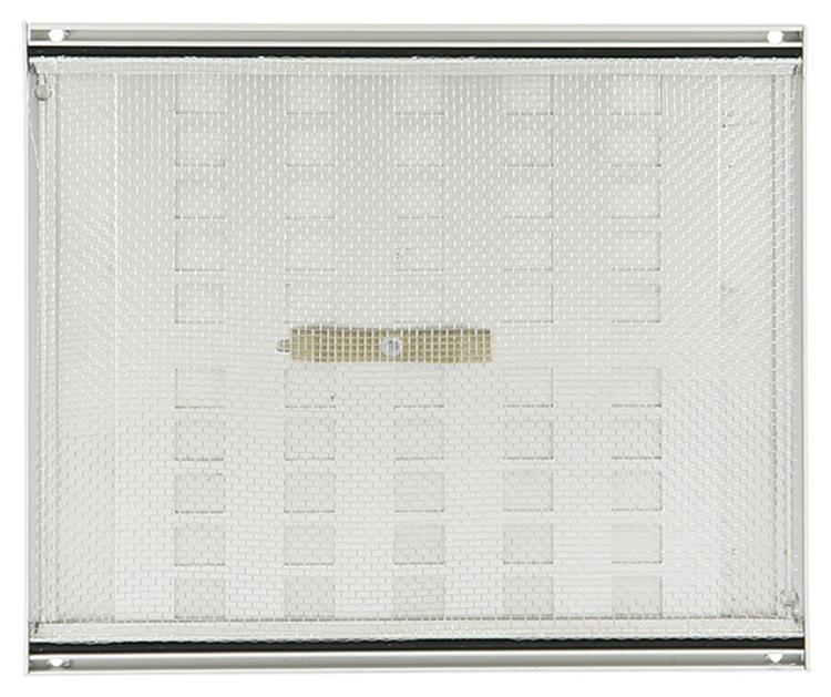 Renson 1006220 - superficie de rejilla ajustable. 4032 aluminio f1 240x200mm | 2 piezas