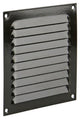 Renson 1015064 - Rejilla de lamas plana aluminio marrón 150x150mm | 10 piezas