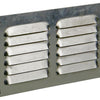 Renson 1015065 - Rejilla de lamas plana aluminio f1 200x100mm | 10 piezas