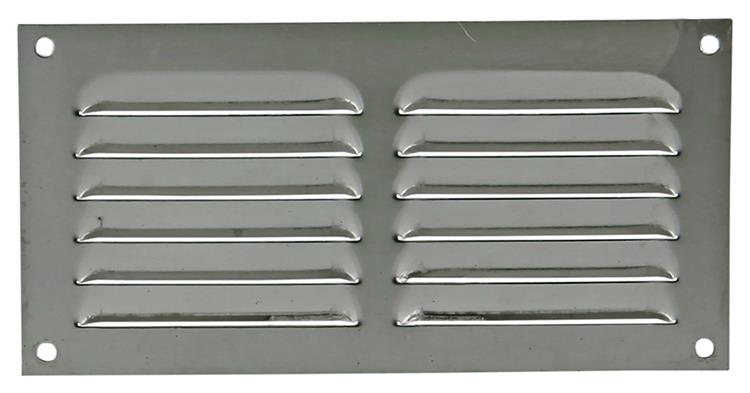 Renson 1015065 - Rejilla de lamas plana aluminio f1 200x100mm | 10 piezas