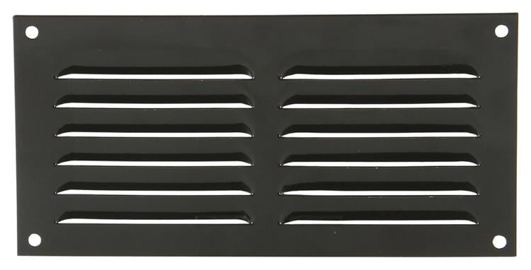 Renson 1015067 - Rejilla de lamas plana aluminio marrón 200x100mm | 10 piezas