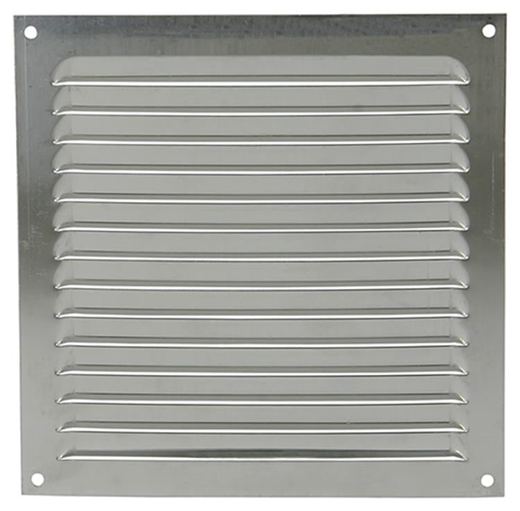 Renson 1015068 - Rejilla de lamas plana aluminio f1 200x200mm | 10 piezas