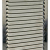 Renson 1015071 - Rejilla de lamas plana aluminio f1 200x250mm | 10 piezas