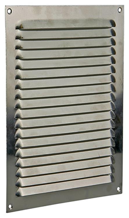 Renson 1015071 - Rejilla de lamas plana aluminio f1 200x250mm | 10 piezas