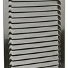 Renson 1015073 - Rejilla de lamas plana aluminio marrón 200x250mm | 10 piezas