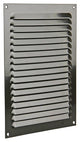 Renson 1015073 - Rejilla de lamas plana aluminio marrón 200x250mm | 10 piezas