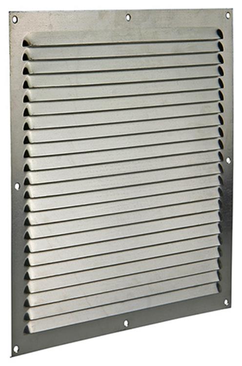 Renson 1015074 - Rejilla de lamas plana aluminio f1 300x300mm | 10 piezas