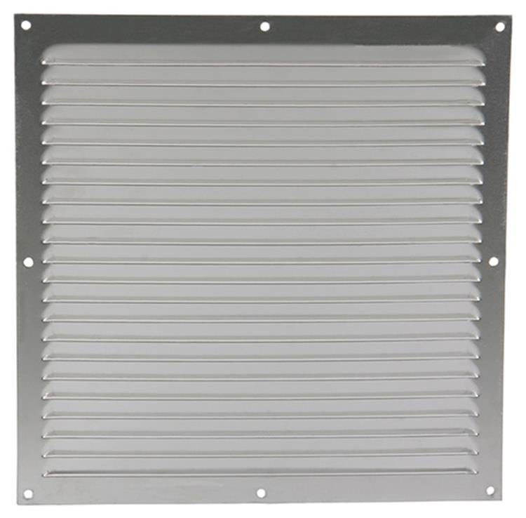 Renson 1015074 - Rejilla de lamas plana aluminio f1 300x300mm | 10 piezas