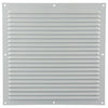 Renson 1015075 - Rejilla de lamas plana aluminio blanco 300x300mm | 10 piezas