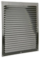 Renson 1006314 - Rejilla de lamas plana aluminio ral 8019 300x300mm | 10 piezas