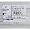 Renson 1008575 - hoja r. 437 f1 200x100mm | 5 piezas