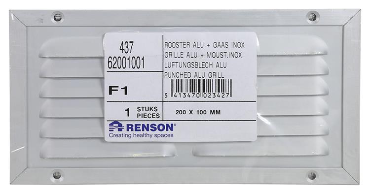 Renson 1008575 - hoja r. 437 f1 200x100mm | 5 piezas