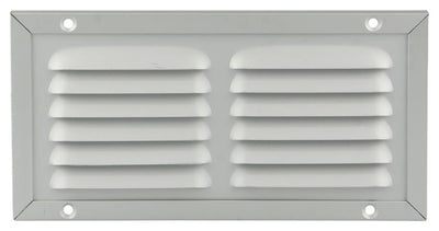 Renson 1006344 - schoepenrooster + kader + mug.opbouw 437 f1 200x100mm | 2 stuks