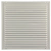 Renson 1006354 - Rejilla de lamas + marco + mosquitera. construcción 437 ral9010 300x300mm | 2 piezas