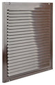 Renson 1006355 - Rejilla de lamas + marco + mosquitera. construcción 437 ral8019 300x300mm | 2 piezas
