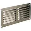Renson 1006361 - Rejilla de lamas plana 438 acero inoxidable 250x100mm | 5 piezas