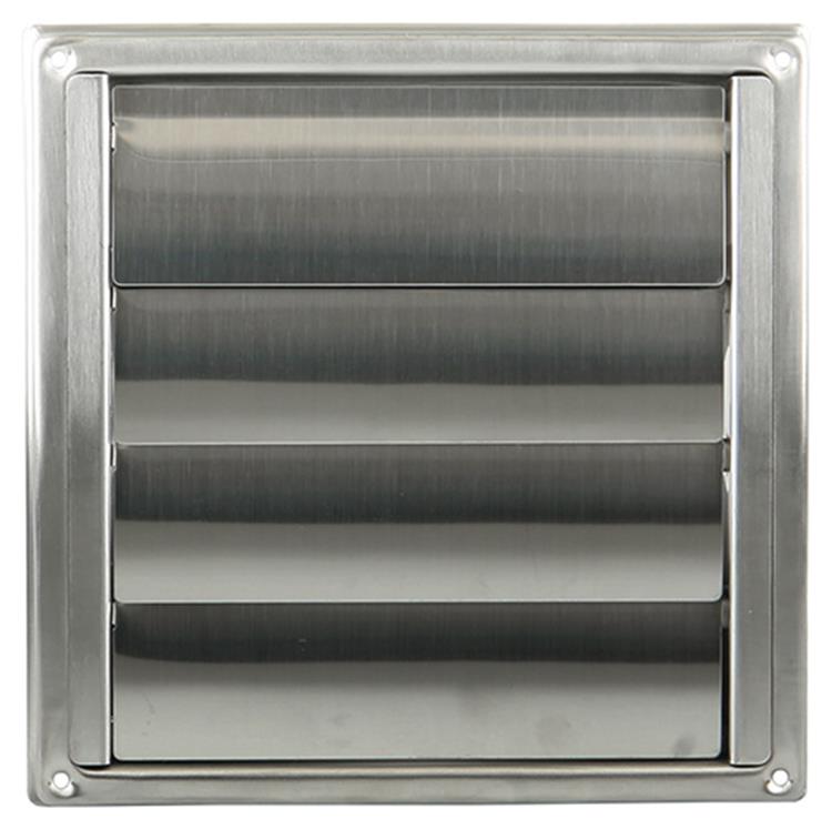Renson 1006273 - Rejilla campana extractora empotrable acero inoxidable 633 ø125 | 2 piezas