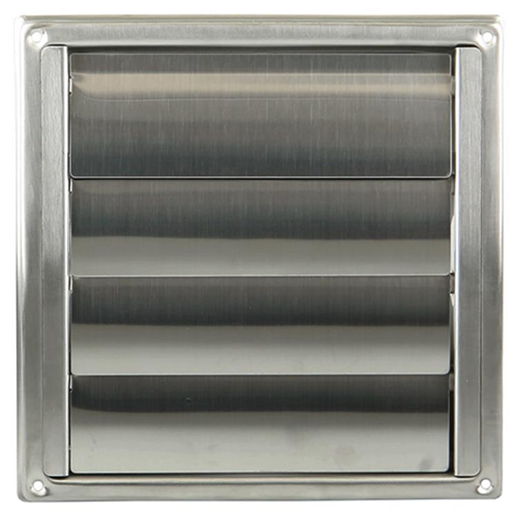 Renson 1006274 - Rejilla campana extractora empotrable acero inoxidable 633 ø150 | 2 piezas