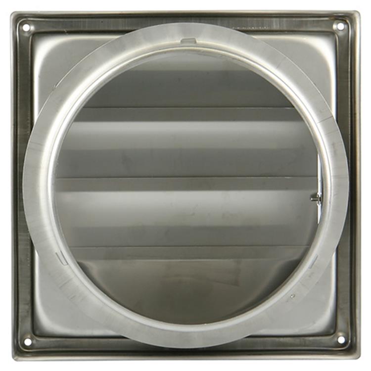 Renson 1006274 - Rejilla campana extractora empotrable acero inoxidable 633 ø150 | 2 piezas