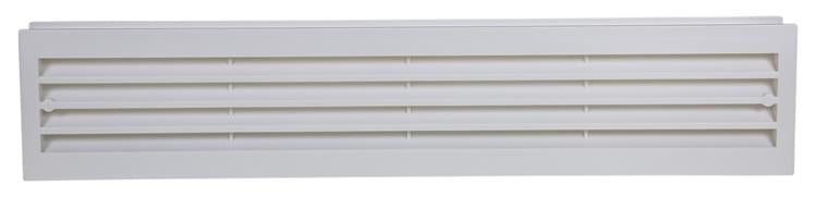 Renson 1006739 - rejilla de puerta PVC 761 blanco 450x90mm | 1 pieza