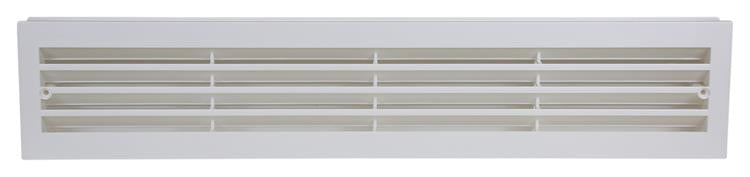 Renson 1006739 - rejilla de puerta PVC 761 blanco 450x90mm | 1 pieza