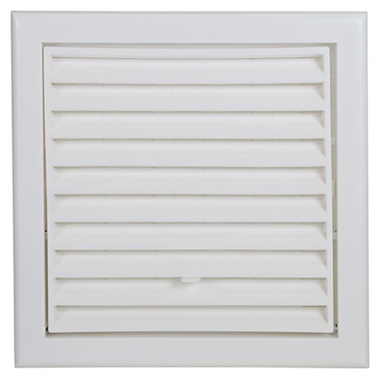 Renson 1006740 - Rejilla PVC 732 blanca 154x154mm | 1 pieza