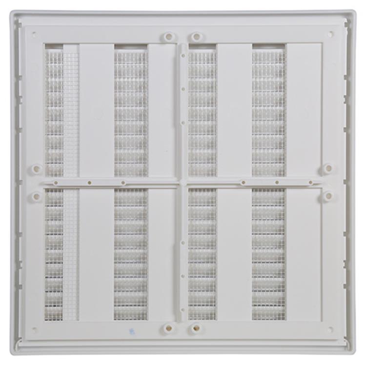 Renson 1006742 - Rejilla PVC 732 blanca 250x250mm | 1 pieza